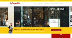 Desktop Screenshot of hoffschmidt.de
