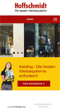 Mobile Screenshot of hoffschmidt.de